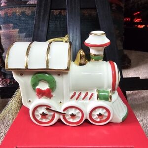 VTG Lenox Christmas Tree Ornament  My Special Holiday Train *Not Personalized*